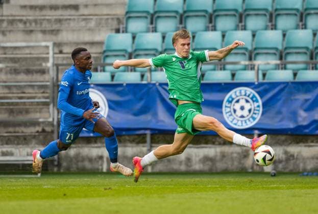 08.07.2025, Tallinn. UEFA Champions League first qualifying round. FCI Levadia VS RFS 0:1. Photo Madis Veltman, Postimees Tallinn Harjumaa Estonia 1MV08JUL25A26  Copyright: xMadisxVeltmanx 71 BarthÃ lemy Diedhiou