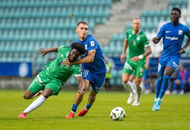 08.07.2025, Tallinn. UEFA Champions League first qualifying round. FCI Levadia VS RFS 0:1. Photo Madis Veltman, Postimees Tallinn Harjumaa Estonia 1MV08JUL25A28  Copyright: xMadisxVeltmanx 18 Dmitrijs Zelenkovs