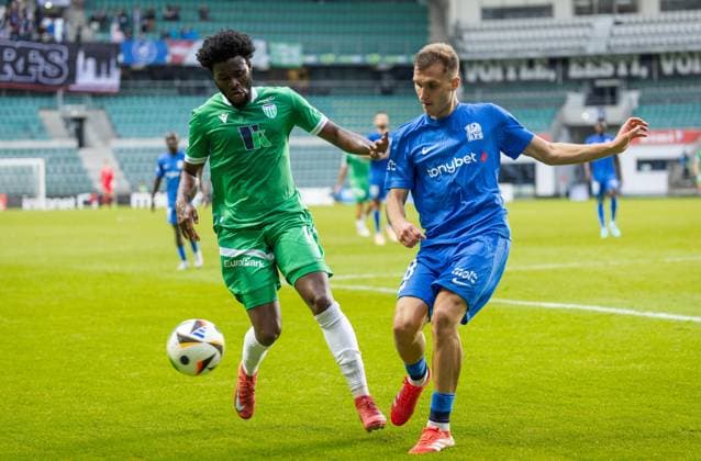 08.07.2025, Tallinn. UEFA Champions League first qualifying round. FCI Levadia VS RFS 0:1. Photo Madis Veltman, Postimees Tallinn Harjumaa Estonia 1MV08JUL25A32  Copyright: xMadisxVeltmanx 18 Dmitrijs Zelenkovs