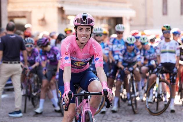 Anna Henderson (Lidl - Trek) the 4th stage of the Giro dÕItalia Women, from Castello Tesino to Pianezze, Italy Wednesday, July 9, 2025. - cycling .  Copyright: xMarcoxAlpozzix LaPressex