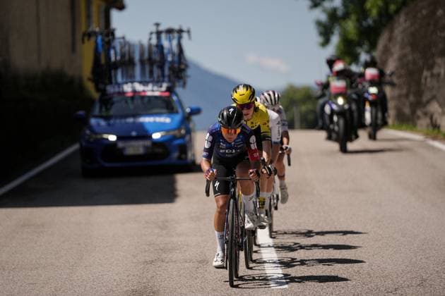 - during the 4th stage of the Giro d™Italia Women, from Castello Tesino to Pianezze, Italy Wednesday, July 9, 2025. - cycling .  Copyright: xMarcoxAlpozzi LaPressex