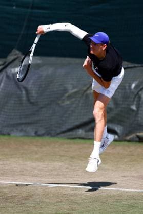 Jannik Sinner on the practice courts Wimbledon Tennis Championships, Day 10, The All England Lawn Tennis and Croquet Club, London, UK - 09 Jul 2025London The All England Lawn Tennis and United Kingdom  Copyright: xJamesxMarsh Shutterstockx 15389394e