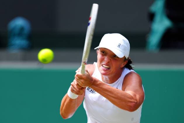 Iga Swiatek during her quarter final match Wimbledon Tennis Championships, Day 10, The All England Lawn Tennis and Croquet Club, London, UK - 09 Jul 2025London The All England Lawn Tennis and United Kingdom  Copyright: xJavierxGarcia Shutterstockx 15389393ai
