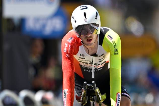 Cycling, Tour de France, Jonas Rutsch crashes during stage 8 - Archive pictures