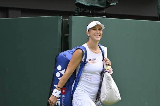 Tennis : Wimbledon -2025 - ITF - Tennis - Wimbledon - ITF - Belinda Bencic - Suisse GB  Copyright: xChryslenexCaillaudx xPznewzx