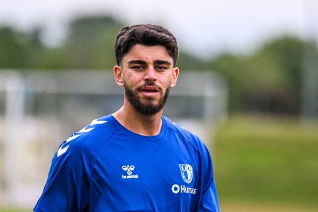 GER, 2 BL, 1 FC Magdeburg, training camp in Bad Wörishofen 09 07 2025, Stadion Am Unteren Hart, Bad Wörishofen, GER, 2 BL, 1 FC Magdeburg, training camp in Bad Wörishofen, in the picture Abu Bekir Ömer Oemer El Zein Magdeburg, 14 nordphotoxGmbHx xHafner nph00200
