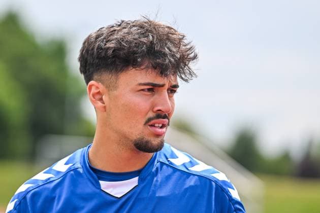GER, 2 BL, 1 FC Magdeburg, training camp in Bad Wörishofen 09 07 2025, Stadion Am Unteren Hart, Bad Wörishofen, GER, 2 BL, 1 FC Magdeburg, training camp in Bad Wörishofen, in the picture Laurin Ulrich Magdeburg, 8 nordphotoxGmbHx xHafner nph00200