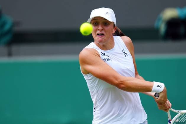 Iga Swiatek during her quarter final match Wimbledon Tennis Championships, Day 10, The All England Lawn Tennis and Croquet Club, London, UK - 09 Jul 2025London The All England Lawn Tennis and United Kingdom  Copyright: xJavierxGarcia Shutterstockx 15389393av