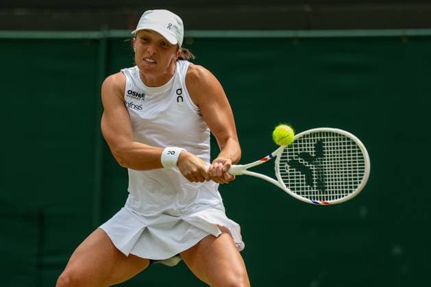 Wimbledon 2025 Iga Swiatek during Wimbledon 2025 tennis tournament in London England on 9 July 2025. London England  Copyright: xFotoxOlimpikx originalFilename:jastrzebowski-wimbledo250709_np8X8.jpg