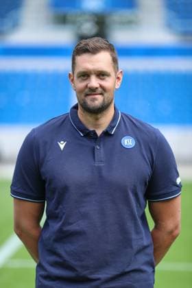 Florian Boeckler Karlsruher SC, GER, Karlsruher SC KSC, Karlsruhe , Football, 2 Bundesliga, Portaettermin, Spielzeit 2025 2026, 09 07 2025, DFL REGULATIONS PROHIBIT ANY USE OF PHOTOGRAPHS AS IMAGE SEQUENCES AND OR QUASI VIDEO, GER, Karlsruher SC KSC, Karlsruhe , Football, 2 Bundesliga, Portraettermin, Spielzeit 2025 2026, 09 07 2025 Karlsruhe Copyright: xEibner-Pressefoto JanxPrihodax EP_JPA