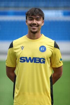 Aki Koch Karlsruher SC, Goalkeeper 18 , GER, Karlsruher SC KSC, Karlsruhe , Football, 2 Bundesliga, Portaettermin, Season 2025 2026, 09 07 2025, DFL REGULATIONS PROHIBIT ANY USE OF PHOTOGRAPHS AS IMAGE SEQUENCES AND OR QUASI VIDEO, GER, Karlsruher SC KSC, Karlsruhe , Football, 2 Bundesliga, Portraettermin, Season 2025 2026, 09 07 2025 Karlsruhe Copyright: xEibner-Pressefoto JanxPrihodax EP_JPA