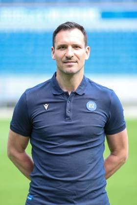 Mario Eggimann Karlsruher SC, Geschaeftsfuehrer Sport , GER, Karlsruher SC KSC, Karlsruhe , Football, 2 Bundesliga, Portaettermin, Spielzeit 2025 2026, 09 07 2025, DFL REGULATIONS PROHIBIT ANY USE OF PHOTOGRAPHS AS IMAGE SEQUENCES AND OR QUASI VIDEO, GER, Karlsruher SC KSC, Karlsruhe , Football, 2 Bundesliga, Portraettermin, Spielzeit 2025 2026, 09 07 2025 Karlsruhe Copyright: xEibner-Pressefoto JanxPrihodax EP_JPA