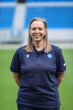 Anja Bergheim, GER, Karlsruher SC KSC, Karlsruhe , Football, 2 Bundesliga, Portaettermin, Spielzeit 2025 2026, 09 07 2025, DFL REGULATIONS PROHIBIT ANY USE OF PHOTOGRAPHS AS IMAGE SEQUENCES AND OR QUASI VIDEO, GER, Karlsruher SC KSC, Karlsruhe , Football, 2 Bundesliga, Portraettermin, Spielzeit 2025 2026, 09 07 2025 Karlsruhe Copyright: xEibner-Pressefoto JanxPrihodax EP_JPA