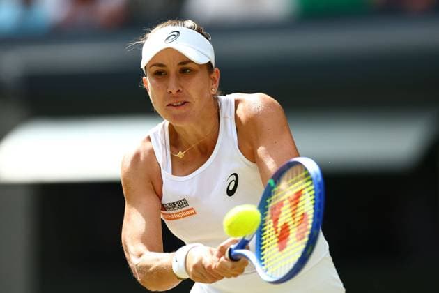 Belinda Bencic during her Quarter Final match Wimbledon Tennis Championships, Day 10, The All England Lawn Tennis and Croquet Club, London, UK - 09 Jul 2025London The All England Lawn Tennis and United Kingdom  Copyright: xJamesxMarsh Shutterstockx 15389394bf