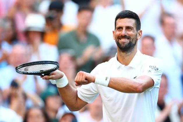 Novak Djokovic wins his Quarter Final match Wimbledon Tennis Championships, Day 10, The All England Lawn Tennis and Croquet Club, London, UK - 09 Jul 2025London The All England Lawn Tennis and United Kingdom  Copyright: xJamesxMarsh Shutterstockx 15389394gs
