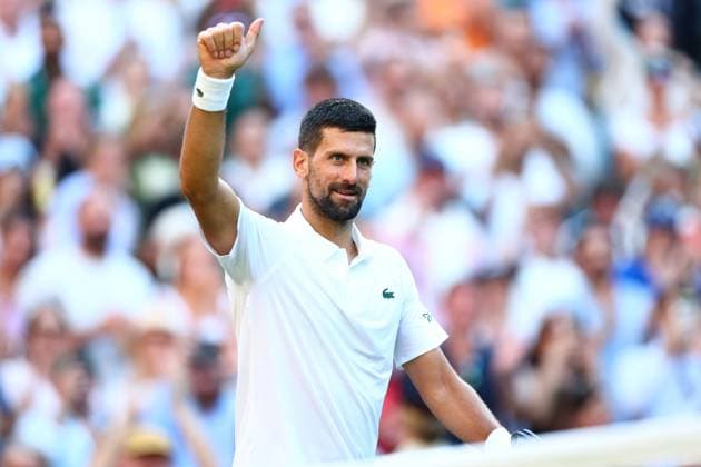 Novak Djokovic wins his Quarter Final match Wimbledon Tennis Championships, Day 10, The All England Lawn Tennis and Croquet Club, London, UK - 09 Jul 2025London The All England Lawn Tennis and United Kingdom  Copyright: xJamesxMarsh Shutterstockx 15389394ha
