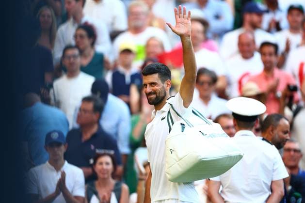 Novak Djokovic wins his Quarter Final match Wimbledon Tennis Championships, Day 10, The All England Lawn Tennis and Croquet Club, London, UK - 09 Jul 2025London The All England Lawn Tennis and United Kingdom  Copyright: xJamesxMarsh Shutterstockx 15389394hh