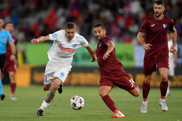 BUCHAREST - UEFA CHAMPIONS LEAGUE - FCSB - INTER CLUB D ESCALDES Juri Cisotti and Jilmar Torres in action during the UEFA Champions League 2025 2026 First qualifying round game between FCSB and Inter Club d Escaldes, Steaua Stadium, July 09, 2025. Imago Images Alex Nicodim Copyright: xAlexxNicodimx