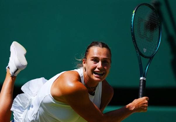 Aryna Sabalenka during her semi final match Wimbledon Tennis Championships, Day 11, The All England Lawn Tennis and Croquet Club, London, UK - 10 Jul 2025London The All England Lawn Tennis and United Kingdom  Copyright: xJavierxGarcia Shutterstockx 15390589u