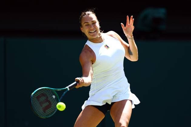 Tennis, Wimbledon, Day 11, Aryna Sabalenka - Amanda Anisimova