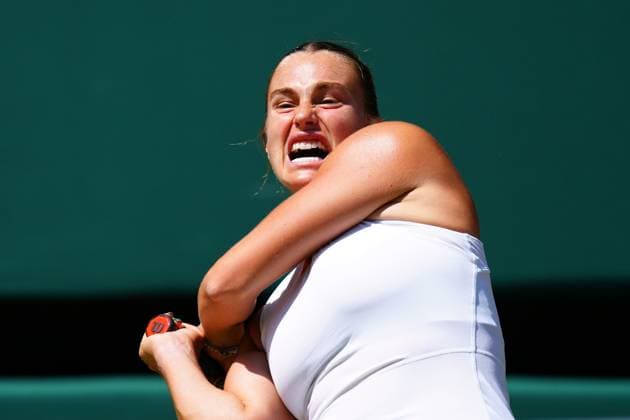 Aryna Sabalenka during her semi final match Wimbledon Tennis Championships, Day 11, The All England Lawn Tennis and Croquet Club, London, UK - 10 Jul 2025London The All England Lawn Tennis and United Kingdom  Copyright: xJavierxGarcia Shutterstockx 15390589aj