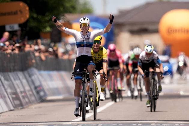 Team Sd Worx - Protime™s Wiebes Lorena wins the 5th stage of the Giro d™Italia Women, from Mirano to Monselice, Italy Thursday, July 10, 2025. - cycling .  Copyright: xMassimoxPaolone LaPressex