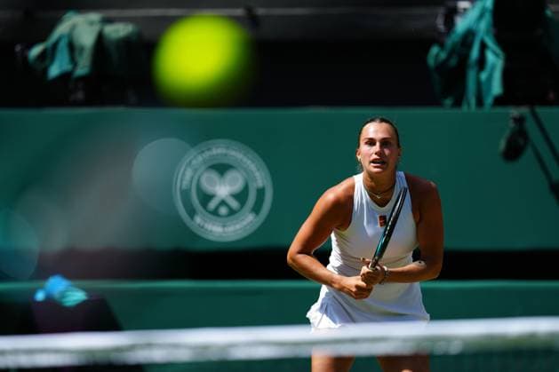 Aryna Sabalenka during her semi final match Wimbledon Tennis Championships, Day 11, The All England Lawn Tennis and Croquet Club, London, UK - 10 Jul 2025London The All England Lawn Tennis and United Kingdom  Copyright: xJavierxGarcia Shutterstockx 15390589bv