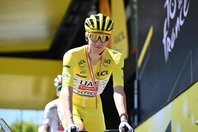10-07-2025 Tour De France; Tappa 06 Bayeux - Vire Normandie; 2025, Uae Team Emirates - Xrg; Pogacar, Tadej; Bayeux; 
