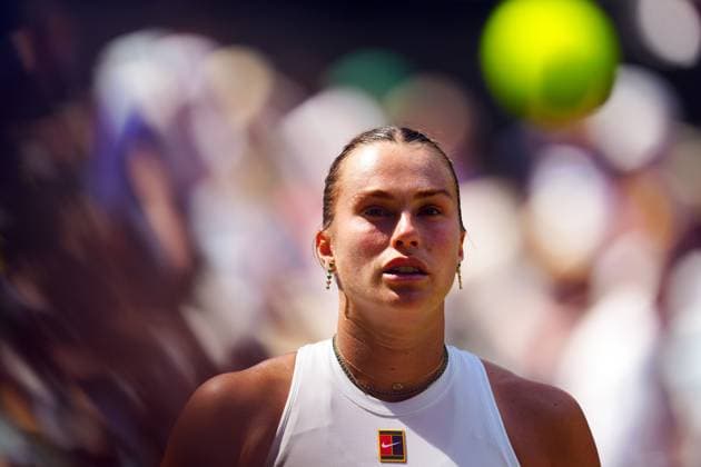 Aryna Sabalenka during her semi final match Wimbledon Tennis Championships, Day 11, The All England Lawn Tennis and Croquet Club, London, UK - 10 Jul 2025London The All England Lawn Tennis and United Kingdom  Copyright: xJavierxGarcia Shutterstockx 15390589cf