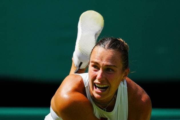 Aryna Sabalenka during her semi final match Wimbledon Tennis Championships, Day 11, The All England Lawn Tennis and Croquet Club, London, UK - 10 Jul 2025London The All England Lawn Tennis and United Kingdom  Copyright: xJavierxGarcia Shutterstockx 15390589cs