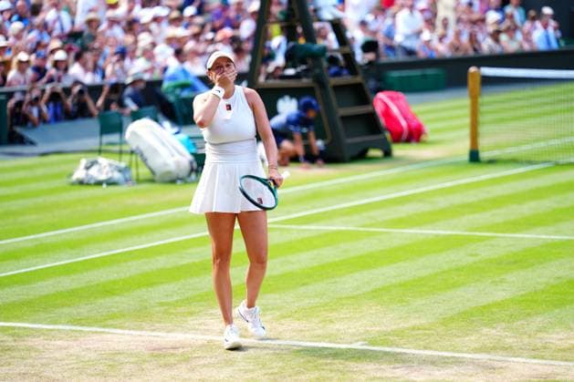 Amanda Anisimova celebrates victory in her semi final match Wimbledon Tennis Championships, Day 11, The All England Lawn Tennis and Croquet Club, London, UK - 10 Jul 2025London The All England Lawn Tennis and United Kingdom  Copyright: xJavierxGarcia Shutterstockx 15390589fd