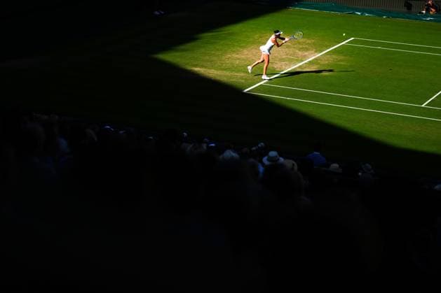 Belinda Bencic during her semi final match Wimbledon Tennis Championships, Day 11, The All England Lawn Tennis and Croquet Club, London, UK - 10 Jul 2025London The All England Lawn Tennis and United Kingdom  Copyright: xJavierxGarcia Shutterstockx 15390589fw