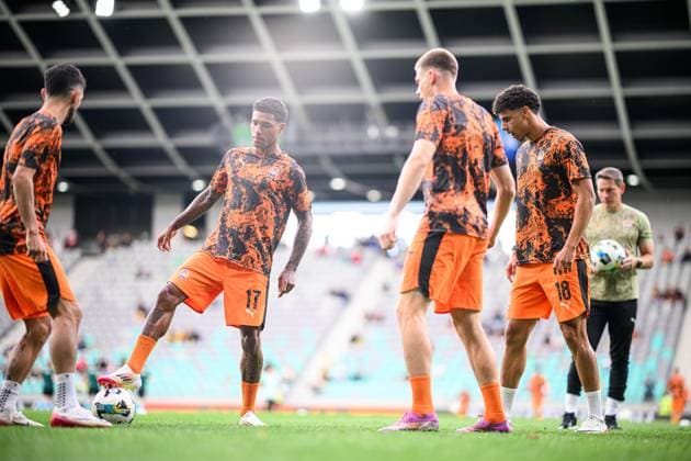 LJUBLJANA, SLOVENIA - 10 JULY, 2025: Vinicius Tobias - The match UEFA Europa league FC Shakhtar Donetsk vs Ilves at Stadion Stozice.  Copyright: xVITALIIxKLIUIEVx