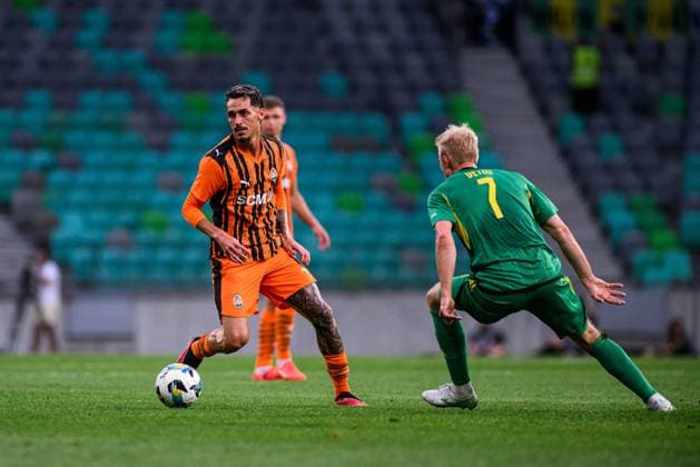 LJUBLJANA, SLOVENIA - 10 JULY, 2025: Marlon Gomes - The match UEFA Europa league FC Shakhtar Donetsk vs Ilves at Stadion Stozice.  Copyright: xVITALIIxKLIUIEVx