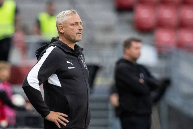 SPARTAK TRNAVA - HACKEN Head coach of Spartak Michal Scasny of Trnava during the 1st leg of first qualifying round of the UEFA Europa League football match between FC Spartak Trnava and BK Hacken. Trnava, Slovakia, July 10, 2025. Copyright: xx 080A0445