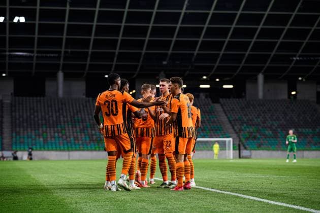 LJUBLJANA, SLOVENIA - 10 JULY, 2025: - The match UEFA Europa league FC Shakhtar Donetsk vs Ilves at Stadion Stozice.  Copyright: xVITALIIxKLIUIEVx