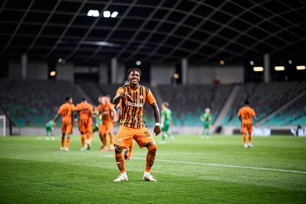 LJUBLJANA, SLOVENIA - 10 JULY, 2025: Kevin - The match UEFA Europa league FC Shakhtar Donetsk vs Ilves at Stadion Stozice.  Copyright: xVITALIIxKLIUIEVx