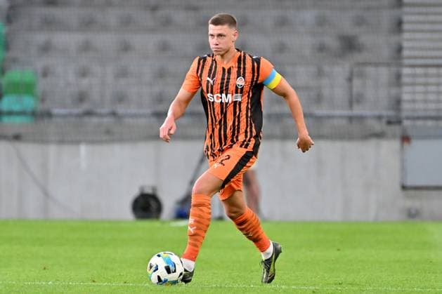 Ljubljana, Slovenia, July 10th 2025: Mykola Matviyenko of Shakhtar during the UEFA Europa League, First qualifying round, 1st leg, match between Shakhtar Donetsk (Ukraine) and Ilves Tampere (Finland) at Stadium Stozice, Ljubljana, Slovenia. (Igor Kupljenik SPP) Copyright: xIgorxKupljenikx xSPPx SPP_1006016