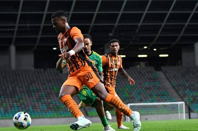 Ljubljana, Slovenia, July 10th 2025: Alisson Santana Lopes Da Fonseca of Shakhtar in action during the UEFA Europa League, First qualifying round, 1st leg, match between Shakhtar Donetsk (Ukraine) and Ilves Tampere (Finland) at Stadium Stozice, Ljubljana, Slovenia. (Natasa Kupljenik SPP) Copyright: xNatasaxKupljenikx xSPPx SPP_1006216