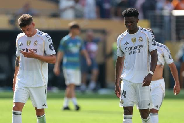 Football, Real Madrid penalise Federico Valverde and Aurelien Tchouameni after dressing room altercation - Archive