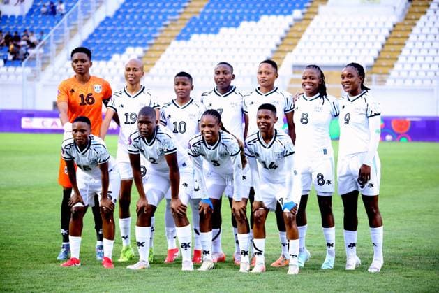 CASABLANCA, MOROCCO - JULY 10: Botswana during the 2024 Women s Africa Cup of Nations (Wafcon) beyween Botswana and Nigeria at Stade Larbi Zaouli on July 10, 2025 in Casablanca, Morocco. Photo by Justina Aniefiok Copyright: xx