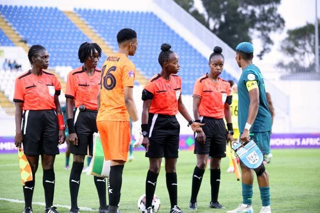 CASABLANCA, MOROCCO - JULY 10: Botswana and Nigeria during the 2024 Women s Africa Cup of Nations (Wafcon) beyween Botswana and Nigeria at Stade Larbi Zaouli on July 10, 2025 in Casablanca, Morocco. Photo by Justina Aniefiok Copyright: xx