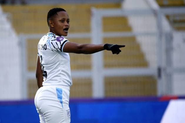 CASABLANCA, MOROCCO - JULY 10: Masego Montsho of Botswana during the 2024 Women s Africa Cup of Nations (Wafcon) beyween Botswana and Nigeria at Stade Larbi Zaouli on July 10, 2025 in Casablanca, Morocco. Photo by Justina Aniefiok Copyright: xx
