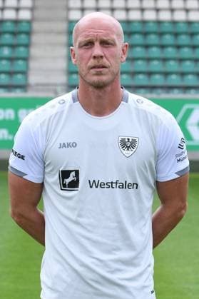 SC Preußen Münster 2 BL, portrait date 2025 2026 Andre Poggenborg Goalkeeper coach Münster SC Preußen Münster 2 BL, portrait date 2025 2026 xRx