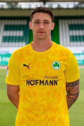 10 07 2025 SpVgg Greuther Fürth Kleeblatt Spielvereinigung 2 BL Soccer Bundesliga Season 2025 2026 Photo appointment Portrait appointment Presentation Press appointment Single photo Single photo Portrait Portrait Headshot Nils Körber 1, SpVgg Greuther Fürth