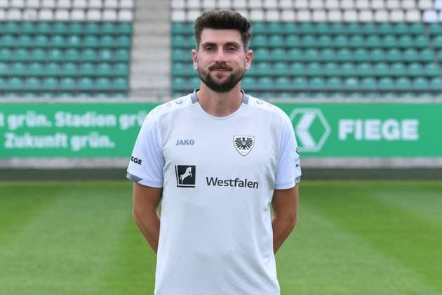 SC Preußen Münster 2 BL, portrait date 2025 2026 Zlatko Muhovic Co Trainer Münster SC Preußen Münster 2 BL, portrait date 2025 2026 xRx