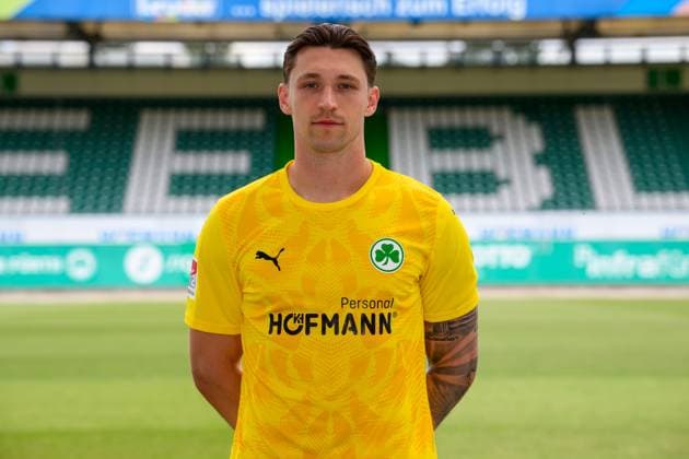 10 07 2025 SpVgg Greuther Fürth Kleeblatt Spielvereinigung 2 BL Soccer Bundesliga Season 2025 2026 Photo appointment Portrait appointment Presentation Press appointment Single photo Single photo Portrait Portrait Headshot Nils Körber 1, SpVgg Greuther Fürth