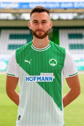 10 07 2025 SpVgg Greuther Fürth Kleeblatt Spielvereinigung 2 BL Soccer Bundesliga Season 2025 2026 Photo appointment Portrait appointment Presentation Press appointment Single photo Single photo Portrait Portrait Headshot Felix Higl 18, SpVgg Greuther Fürth