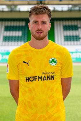 10 07 2025 SpVgg Greuther Fürth Kleeblatt Spielvereinigung 2 BL Soccer Bundesliga Season 2025 2026 Photo appointment Portrait appointment Presentation Press appointment Single photo Single photo Portrait Portrait Headshot Pelle Boevink 26, SpVgg Greuther Fürth