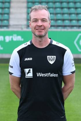 SC Preußen Münster 2 BL, portrait date 2025 2026 Matthias Sieme Physiotherapist Rehab trainer Münster SC Preußen Münster 2 BL, portrait date 2025 2026 xRx